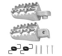 Wai Danie Poggiapiedi pedana motocross a piede largo Compatibile con CR CRF XR 50 70 80 100 Compatibile con Yamaha Kawasaki KLX110