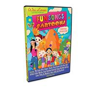 Wai Lana's Little Yogis Fun Songs Cartoons DVD with Lyrics Book