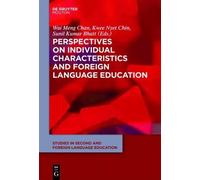Wai Meng Chan Perspectives on Individual Characteristics and (Copertina rigida)
