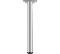 WaiDXn hsj Gambe in metallo per mobili, gambe di supporto regolabili, gambe cilindriche per banco da lavoro e tavoli da pranzo da bar per colazione, 70 cm