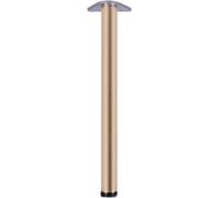 WaiDXn hsj Gambe in metallo per mobili, gambe di supporto regolabili, gambe cilindriche per banco da lavoro e tavoli da pranzo da bar per colazione, 70 cm