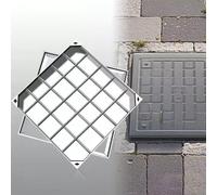 WaiDXn Le coperture nascoste di botola dell'acciaio inossidabile e le grate all'aperto quadrate di drenaggio delle strutture