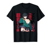 Waifu Sexy Anime Girl Copertina Modello Pagina Giapponese Stile Maglietta