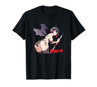 Waifu Sexy Anime Ragazza Vampiro Stile Giapponese Maglietta