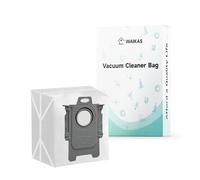 WAIKAS 14 Pack Sacchetti per Roborock Q10 S5+, Q10 X5+, Q7 L5+, Q5 Pro+, Q5 Max+, Q7 Max+, Q8Max+, S7 MaxV Ultra, S7Max Ultra, S7 Pro Ultra, S8+, Sacchetto Monouso per Robot Aspirapolvere