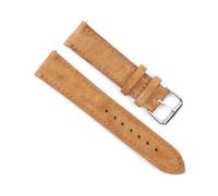 WAikub Cinturino per orologio in pelle scamosciata 18mm 19mm 20mm 22mm 24mm Cinturini per orologi Accessori per orologi con fibbia in acciaio inossidabile, 18mm