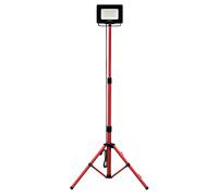 WAINGRO + TRIPOD: proiettore LED SMD 50W IP65, nero 4000K con treppiede e cavo 3
