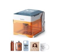 WAINLUX K10 3W Incisore Laser, Mini macchina per incidere laser, incisione laser per legno, vetro, pelle, silicone, carta acrilica, precisione fino a 0,01 mm, 3000 mm/min