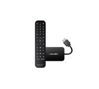 waipu.tv Stick (2a generazione) | Telecomando con tasti di scelta rapida e retroilluminazione | Televisione via Wi-Fi | LAN | HDMI | 4K | HDR10+ | Dolby Atmos | Voucher per 3 mesi Perfect Plus