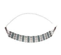 Waist Chain Vintage Alloy Belly Waist Body Chains for Women Ethnic Blue Stone Coin Dress Belt Metal Chain Gypsy Party Woman