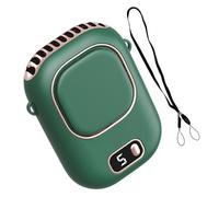 Waist Clip Fan - 5 Speed Silent Digital Display Cooling Device | Personal Bladeless Waist Fan | For Outdoor Hiking Farms Clothes Neck Desktop Camping Beach Festival Sports Offices Fishing Shopping
