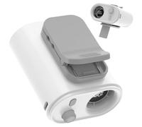 Waist Fan - Hands Free Personal Cooling & Airflow Hands Free Mini Fan, Clip System + 6000mAh Battery | Resistant ABS Polymer - For Outdoor Hiking & Summer Camping