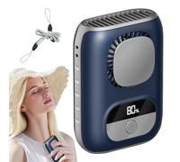 Waist Fan, Portable Cooling Fan, 2.87x1.18x3.82 inches Wearable Gadgets Tool, Cool Low Noise, Hands- Airflow for Camping, Construction Sites, Kitchen, Home, Indoor and Outdoor