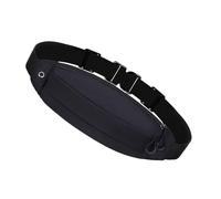 Waist Fanny Pack, Phone Waist Purse for Sport, Poliestere & Nylon Material, Multifunctional Anti-Theft Belt Pouch, Secure Travel Running Bag for Climbing, Hiking, Camping, 28,5 x 11,5 cm, Nero , Se