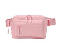 Waist Sling Bag - Stylish Nylon Bag For Men And Women | 4-Zipper Pocket Fanny Pack With Adjustable Strap | Large Capacity For Sports, Travel, Gym, Hiking & Daily Wear
