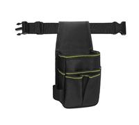 Waist Tool Bag, Tool Organizer Bag, Utility Belt Work Hammer Pouch, 11 x 5,5 x 2,4 Inches Compact Apron Utensil Pocket, Heavy Duty Adjustable Portable Screw Holder for Hand Things