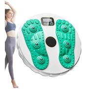 Waist Trainer Disc, Twisting Slimming Board, Rotating Workout, Massage Foot Sole, Digital Display Fitness for Full Body, Home Gym, Core Toning, Office, Weight Loss