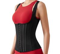 Waist Trainer per Donna Guaina Controllo Pancia Tank Top Modellante Corpo | Cinture Modellanti Vita da Donna per Post Parto Allenamento Quotidiano in Palestra Pancia Stomaco Addome e Corpo
