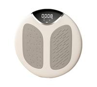 Waist Twist Sculptor Machine, Disco Girevole in Vita, con Contatore Intelligente, Base Antiscivolo, Capacità di Carico Stabile, Adatto per l'allenamento dei Muscoli del Core(Beige)