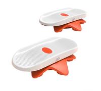 Waist Twist Sculptor Machine, Girevole Esercizi Aerobici, Base Antiscivolo, Design Silenzioso, Stabilità e Robustezza, Adatto per Ridurre il Grasso Addominale(Orange)