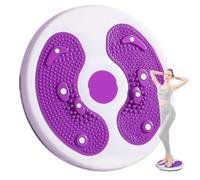 Waist Twist Sculptor Machine, Twist Waist Disc Board, con Base Antiscivolo e Design Silenzioso, per Migliorare l'equilibrio, la Flessibilità e la Postura(Purple)