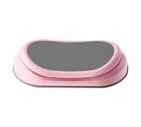 Waist Twisting Machine, Compact Ab Twist Board, Seated Twisting Disc, Muscolo Training Device for Home Gym, Balcony, and Indoor Fitness, 19,21 x 10,43 x 4,33 pollici, Pink