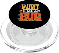 Wait I See A Bug Divertente Entomologia Insetti Collector PopSockets PopGrip per MagSafe