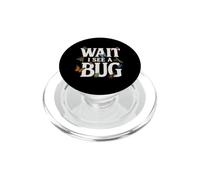Wait I See A Bug Insect Lover Bug Hunter Entomologo Bambini PopSockets PopGrip per MagSafe
