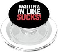 Waiting In Line Sucks Lotte impazienti in coda |- PopSockets PopGrip per MagSafe