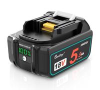 Waitley Batterie 5500mAh 18V per Makita BL1850 BL1860B BL1840 BL1830 BL1820B BL1815, Compatibili con Utensili Elettrici Makita 18V Li-ion