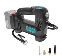 Waitley Compressore d'aria a batteria per batterie Bosch da 18 V, max. 11 bar, pompa ad aria portatile con manometro digitale per auto, moto, bici e palloni