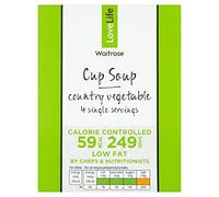 Waitrose Love Life Country - Zuppa di verdure, 4 x 16,5 g