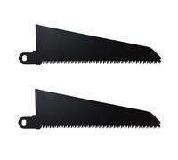 WAIZHIUA Lame per sega a sciabola, lame per sega a sciabola, legno per tagli rapidi, set di lame per legno grosso, tavole, rami, plastica, tubo metallico, compatibile con Black and Decker Piranha