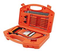 WAIZHIUA Set Sega Multifunzione, Seghetto per Metallo 13 in 1, Telaio Regolabile, Kit Mini Seghetto ad Arco con 6 Lame di Ricambio, per Metallo Vetro Piastrelle Legno Plastica