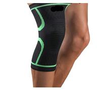 WAJJWI 1 Pezzo di Supporto Elastico Traspirante for Ginocchio a Compressione for Basket, Corsa, Ciclismo per la Danza e la Pallavolo(Color1,M)