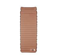 WAJJWI 1pc 10Cm Thicken Sleeping Pad Ultralight Self-inflating Air Mattress Splicing Bed Beach Picnic Mat Camping Tent Cushion Per Il Campeggio(Khaki)