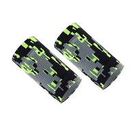 WAJJWI 3 Pairs Compression Wrist Sleeve Brace Hand Supports Wraps Elastic Wristbands for Men And Women Tennis per Sollevamento Pesi, Crossfit(Gray Green)