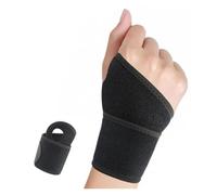 WAJJWI 3 Pairs Gym Sports Wristband Wrist Protector Palm Guard Support Adjustable Brace Strap Compression Gloves for Carpal Tunnel per Sollevamento Pesi, Crossfit