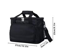 WAJJWI Borsa da Pesca Multifunzionale Portatile Borsa Termica for Pesce di Grande capacità isolata in Eva for Il Campeggio all'aperto per Pesca(Grey-35L)