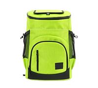WAJJWI Borsa frigo da 30 Litri Morbida Grande da 36 lattine, Zaino Termico isotermico, Frigorifero da Viaggio, Spiaggia, Ghiaccio, Birra, Zaini per Campeggio(Green)