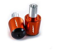 WAJUHJK per BMW R NineT RnineT Nine T Pure Scrambler Urban G/S 2014-2022 2015 CNC Motorcycle Manubrio Manopole Bar End Tappi Accessori(Orange)