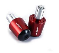 WAJUHJK per BMW R NineT RnineT Nine T Pure Scrambler Urban G/S 2014-2022 2015 CNC Motorcycle Manubrio Manopole Bar End Tappi Accessori(Red)