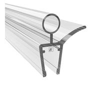 WAKA - Porta doccia e labbro doccia di alta qualità, con guarnizione per porta in vetro, 6 - 8 mm, 100 cm per box doccia e porta doccia, compatibile con una barra di protezione contro il deflettore