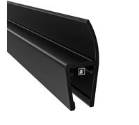 WAKA Premium - Guarnizione per porta doccia e doccia PRO-L, colore nero, per porte della doccia, 6 - 8 mm, lunghezza 2000 mm, guarnizioni e guarnizione per porta della doccia con la migliore qualità