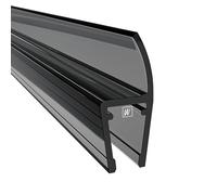 WAKA Premium - Guarnizione per portadoccia & labbro PRO-L, nero trasparente, 6-8 mm, cabine