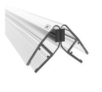 WAKA PRO-M1 - Guarnizione magnetica per doccia e porta della doccia, per porte della doccia, otticamente trasparente, guarnizione per porta della doccia, 6-8 mm, 200 cm, 90° e 180° possibile