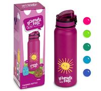 Wakaba - Borraccia termica da 550 ml, acciaio inox, Tritan senza BPA