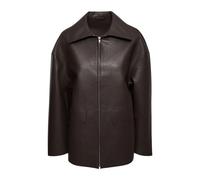 Wakakuu Icons, ,Jackets ,Donna ,Marrone ,S Lugo Faux Leather Jacket