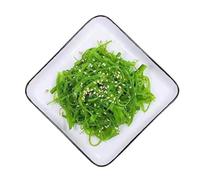 Wakame gambo insalata di alghe wakame striscia wakame steli di senape di mare tagliati