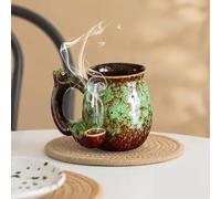 Wake and Bake Coffee Mug,Novelty Bake Coffee Cup,Large Unique Ceramic Coffee Mug with Ergonomic Handle,Perfect for Christmas, Birthday and Father's Day for Coffee Lovers Gift (C)